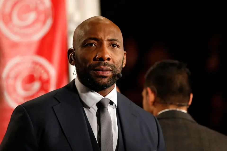 Johnny Nelson as a Sky Sports Boxing pundit